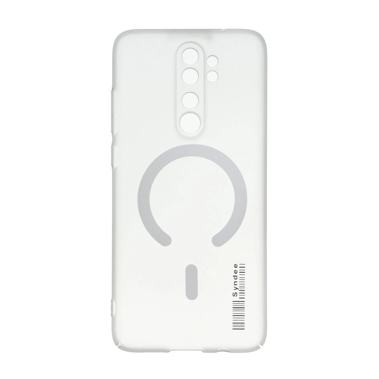 قاب Syndee مات طرح مگ سیف Xiaomi Redmi Note 8 Pro - طوسی